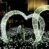 Saiten 110/220 V EU 10 M/100 LED Hochzeit Dekoration LED String Fairy Weihnachten Outdoor Lichter Luces decorativas Girlande