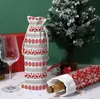 Decorazioni natalizie 14x5,5 pollici Sublimation Blance Bottle Bottle con borse da regalo riutilizzabili Bulk per Halloween Christmas fai -da -te Festa di matrimonio Wly935