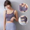 Bustiers & Corsets Professional Sports Bra High Stretch Breathable Top Fitness Women Padded Running Yoga Gym Seamless Crop Gradient Sport