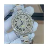 2022 Digner Watch Custom Luxury Iced Out Fashion Mechanical Watch Moissanit E Diamond Free Ship