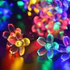 Strings LED Outdoor Solar Lamp String Lights 50 LEDs Fairy Holiday Christmas Party Xmas Decor Garden Waterproof Lighting