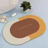 Tapis 2022 Napa peau salle de bain tapis cuisine tapis pour sol Super absorbant flanelle bain séchage rapide facile à nettoyer maison Pisos