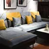 Stol t￤cker h￶gkvalitativ chenille soffa t￤cke sittdyna tjock jacquard solid mjuk handdukslippt￤ckar roliga skyddsskydd