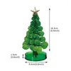 ديكورات عيد الميلاد السحرية شجرة النمو سانتا ديي الورق ديكور كيد تعليمية أشجار TREES