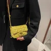 Simpatica mini borsa a tracolla in lana design borsa da donna catena borsa a tracolla moda 2022 Hit Winter New Party Clutch