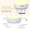 Night Lights Baby Sound Machine White Noise With Light 28 Soothing Sounds 32 Volume Levels Timer & Memory Function