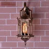 Waterproof Outdoor Wall Lamps Vintage Hexagon Hanging European Villa Landscape Outside IP44 Corridor Hallway Sconces Fixtures