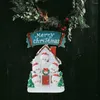 Decorazioni natalizie Ciondolo Albero di Natale in PVC Ornamenti appesi Anno Simpatico regalo per bambini divertente Navidad Home Decor