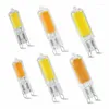 Glühbirne Lampe 7W 9W 12W 15W Kein Flimmern G4 AC220V COB Glas Licht Kronleuchter Strahler Ersetzen Halogenlampen Bombillas