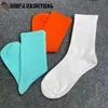 Sale sports socks couple tubesocks personality female design teacher school style mixed color wholesale N With tags man city grip socks