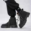 Stiefel Herbst Flut Schuhe Herren Motorrad Retro Werkzeug High-Top-Wüste Britischer Stil Dicke Sohlen Leder M809