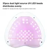 Sèche-ongles 280W SUN M5 Lampara UV LED Lampe à ongles pour sécher le gel de vernis à ongles Sèche-linge avec détection de mouvement Lampe professionnelle pour salon de manucure 221011