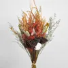 Faux Floral Greenery Immortal Life Flowers Bouquet For Home Decoration Wedding Bouquet Golden Ball Potography Prosps Dried Plants Blossom Ornament 221010