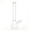 Bong di vetro da 12 pollici Fumo Pipa ad acqua Free Downstem Bowl beaker Narghilè Dab Oil Rigs Giunto femminile 19MM Bubbler