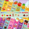 Bookmark Bookmark Geurende bladwijzers Krassen en snuiven Fruit Food Theme Sayings Diverse schattig voor studenten Tieners Liefhebbers 10 Styles Dro DHVWC