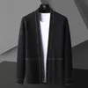 Chandails pour hommes Nouveau automne et hiver marque de luxe bouton cardigan créateur de mode pour hommes épais pull chaud veste décontracté tricoté G221010