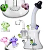 Toro Glass Perc Honeycomb Glass Bong Hookahs Blue Bubbler Water Pijpen Heady Oil Rigs met Bowl Bongs Dab Rig Percolator