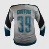 Хоккейные майки Сан-Хосе Logan Couture Томас Хертл Микаэль Гранлунд Уильям Эклунд Фабиан Зеттерлунд Энтони Дюклер Майк Хоффман Джейкоб Макдональд Люк Кунин Ферраро