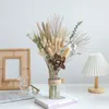 Faux Floral Greenery Light Luxury Senior Eternal Life Flower Reed Dunches Of Rabbit Tail Flower Natural Drying DIY Materials Living Room Decoration 221010