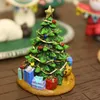 Decorações de Natal Uvial Decoração de Árvores de Natal Sem odor Mini Aplicação de Aplicação Decorativa Craft Toy Dollouse Ornament