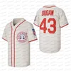 Cosido 43 Jimmy Dugan Rockford Peaches Una liga propia Jersey 8 Dottie Hinson Betty Spaghetti Mae Mordabito Marla Hooch Evelyn Gardner Doris Murphy