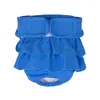 Vêtements pour chiens pantalons physiologiques couches pour animaux de compagnie Super absorbantes confortables pour les petites couches féminines lavables douces et moyennes