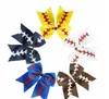 Titanium Sport Accessories Kids Girl Headband Baseball Design Hair Bows Glitter Baby Girls Headwear Large Ponytail Holder Hair Accessory FY5605 b1011