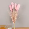 Faux Floral Greenery 90cm Reed Grass Simulation Flower Dog's Tail Grass Living Room Decoration Dried Flowers Fake Reed Bouquet 221010