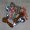 Spoon Shape Glass Smoking Pipe Manufacture Hand-blown and Beautifully Handcrafted Bubbler Dab Rigs Smoke Hand Pipes