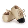 Zapatos deportivos Baywell Otoño PU Cuero para bebés nacidos Niños Niñas Moda antideslizante Suela suave Toddle Primeros pasos