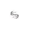 Los últimos elementos Fashion Gothic Retro Ring Exagerated Dragon Claw punk anillos góticos al por mayor
