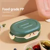 Set di stoviglie Box da pranzo con cartone animato con pranzo al riscaldamento per gnocchi gelidi riscaldanti contenitore in plastica a microonde bento