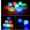 Lumières LED Polychrome Flash Party Lights Glowing Ice Cubes Clignotant Clignotant Décor Up Bar Club De Mariage RRB16225