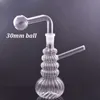 6 -calowy nowy projekt bufor oleju Bong 14 mm staw Ręczny RECYCLER ASHCATCHER BONG ŁATKOWY WSPÓŁPROTOŚĆ BONG DAB BONG Z PIECZYKIEM