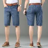 Jeans da uomo 2022 Pantaloncini di jeans elasticizzati casual corti da uomo in stile classico estivo da uomo leggeri e traspiranti