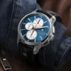 2022 MAURICE LACROIX Watch Ben Tao Series Threeeye Chronograph Fashion Casual Top Luxury Leather Gift Watch1736587
