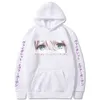 Herrtröjor tröjor japanska anime violet evergarden hoodies män kvinnor streetwear pullover harajuku tröja toppar sudaderas svett homme t221008