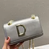 Nouveau sac de créateur De Luxe Femmes Sacs À Bandoulière Sac À Main Designer Bandoulière Portefeuille Femme Sacs À Main 2022 topquality Lettre De Couleur Unie ChainBag