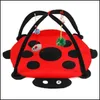 Letti per gatti Mobili Red Beetle Fun Bell Cat Tent Pet Toy Amaca Lettiera Articoli per la casa House250A Drop Delivery 2022 Forniture da giardino Ot6Qs