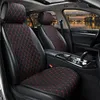 Housses de siège de voiture 1 housse en lin coussin avant lavable respirant avec dossier lin anti-dérapant protecteur intérieur automatique