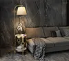 Vloerlampen Noordelijke lamp woonkamer slaapkamer dubbele glazen salontafel bedmachelzak luxe verticaal