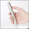 Hip Flasks 1.5Oz Mini Tube Hip Flask Portable Metal Liquor Wine Pot Stainless Steel Travel Whiskey Bottle Drop Delivery 2021 Home Ga Dhwmu