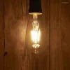 Edison LED Filament 4W 6W 8W glödlampa lampa 220V E27 Vintage antik retro bombillas ampull ersätta glödlampan