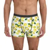 Mutande Cute Fruit Flower Underwear Red Strawberry Dots Print Maschi Boxer Brief Boxer divertenti Customs Large Size