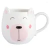 Mokken 350 ml Creative Painted Animal Ceramic Modern Fashion Coffee Mug Bear Breakfast Milk Ladies Office Tea Cup