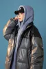 Women Down Parkas Umi Mao Neutral Style Autumn Winter Produkty luźne wszechstronne kolorowe wełniane wełniane fałszywe kurtkę skórzaną kurtkę 221010