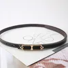 Belts Simple All-match Soild Color Ladies Thin Belt Skinny PU Leather Alloy Metal Buckle Adjustable Dress Decorative Waistband