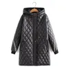 Mens Down Parkas Femmes Vêtements Parka Épaissie Hiver Mode Ouaté Veste À Capuche À Manches Longues Doublure En Molleton Chaud Coton Manteau Rembourré 221010