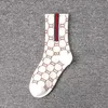 Mannen en vrouwen designer sokken retro brief print merk mode sok heren herfst winter sokken groothandel