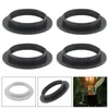 Lamp Holders 4pcs E26/E27 Shade Collar Rings Threaded Candelabra Base Retainer Lock Socket Replacement Bulb Socketsnt